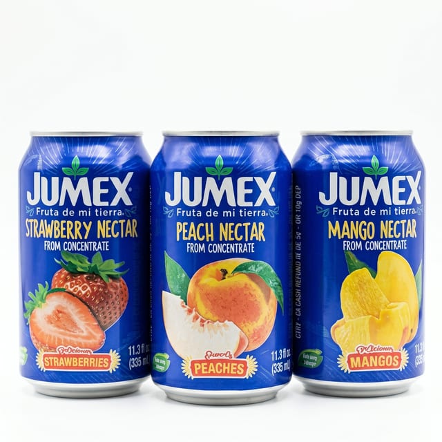 Jumex/Mexican Canned Juice.