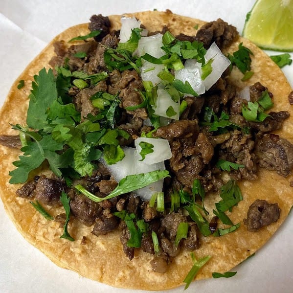 Bistek/Grilled Steak Taco.