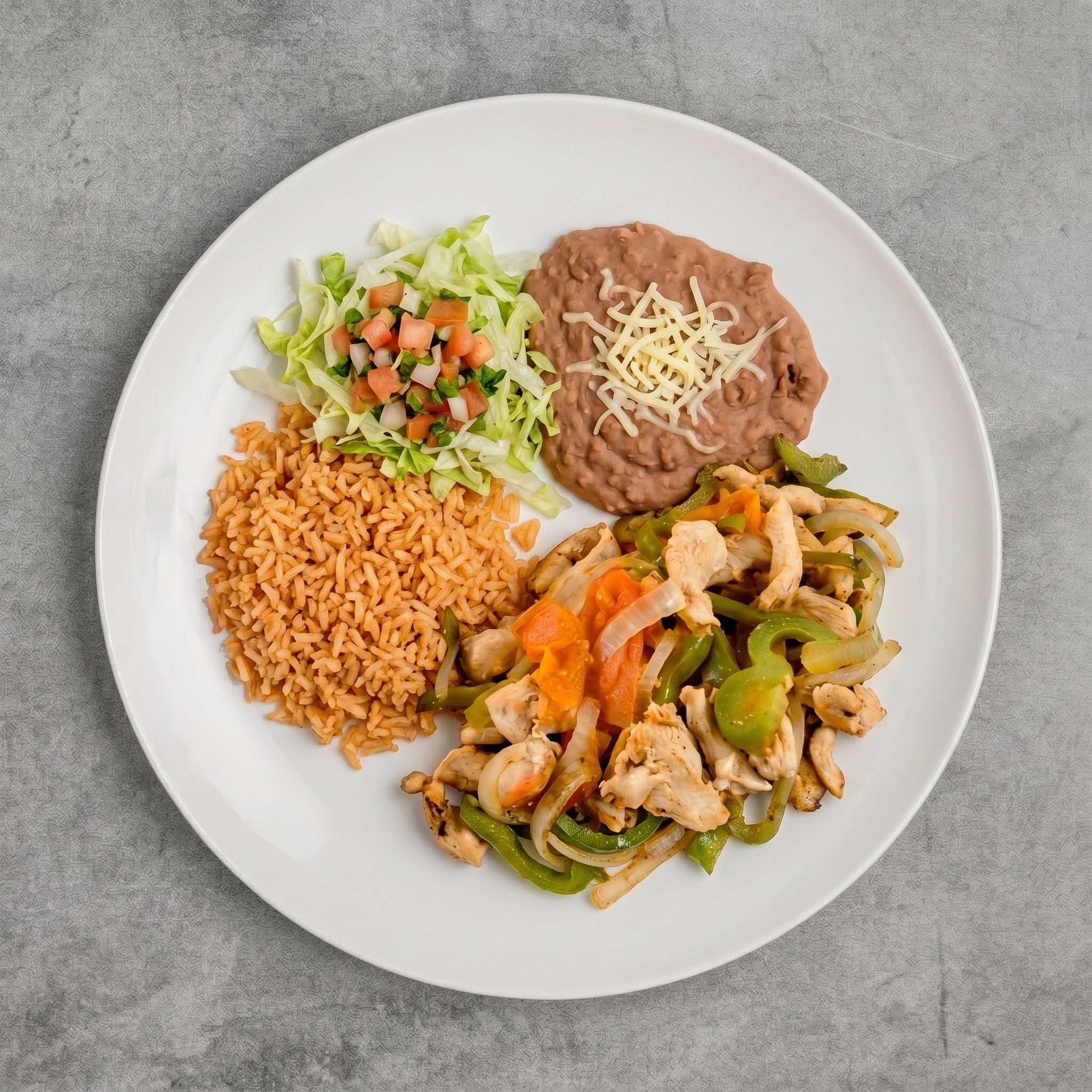Fajitas De Pollo.