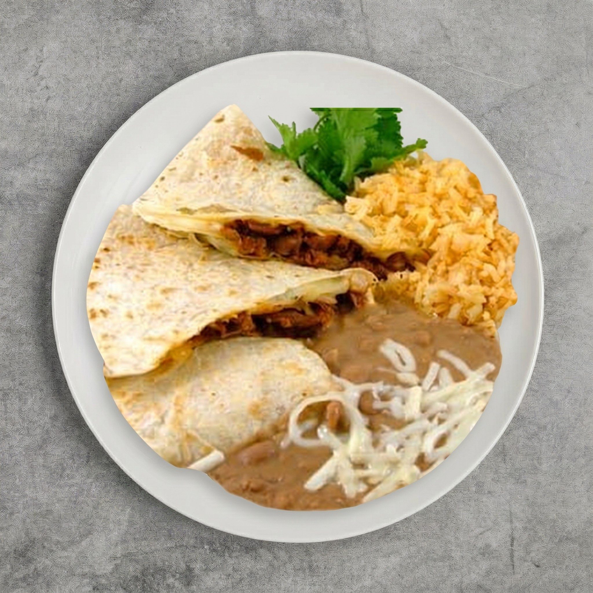 Pastor Quesadilla/Marinated Pork Quesadilla.