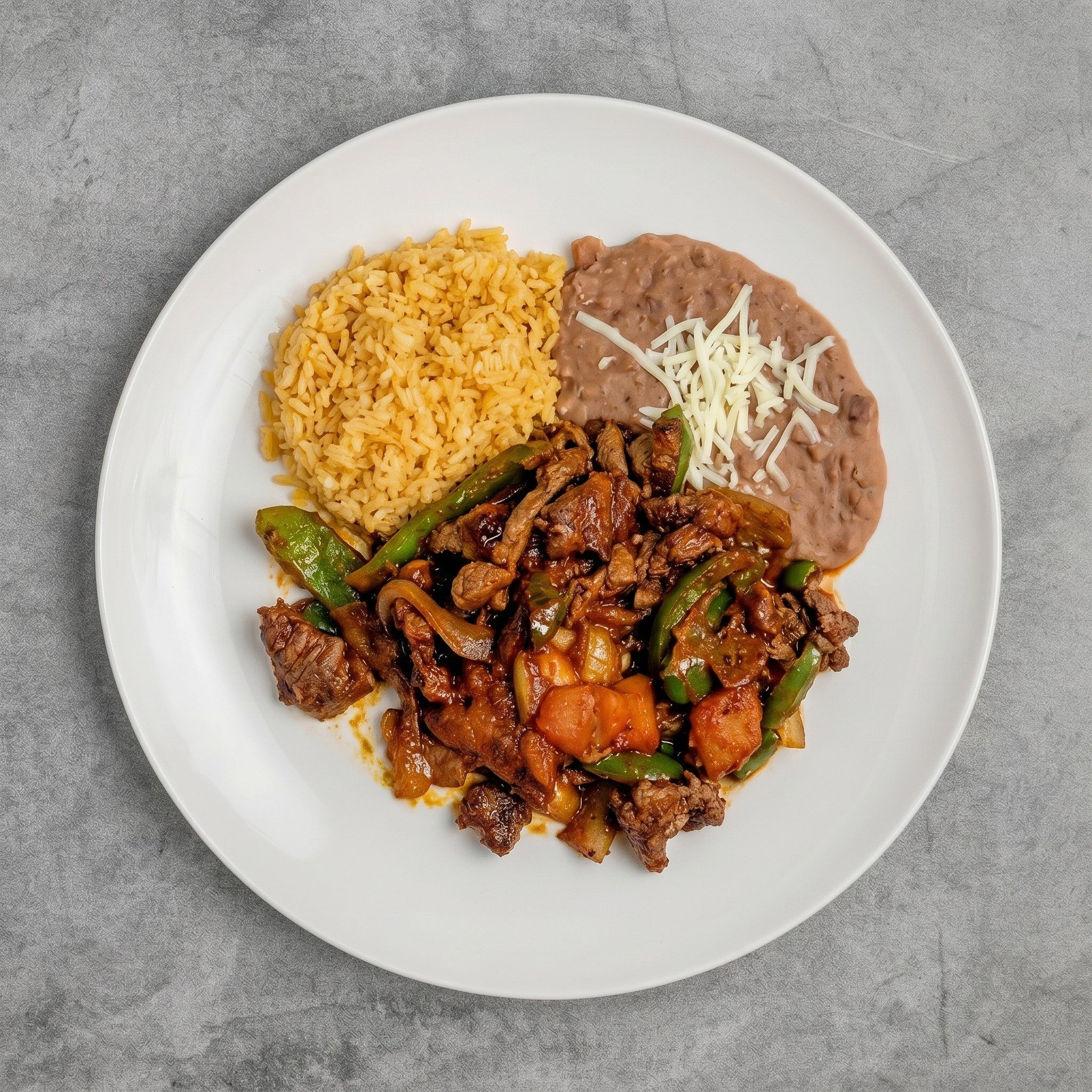 Bistec Ranchero.
