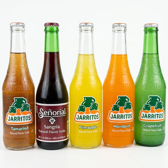Jarritos/Mexican Sodas.