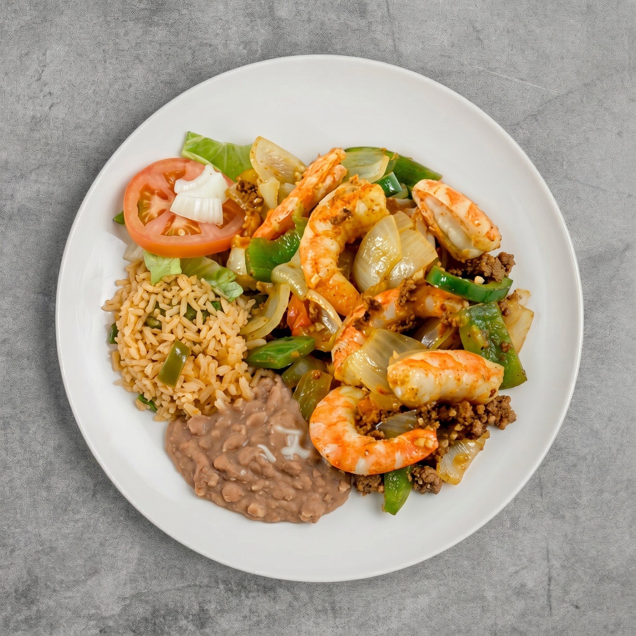 Camarones a la Mexicana.