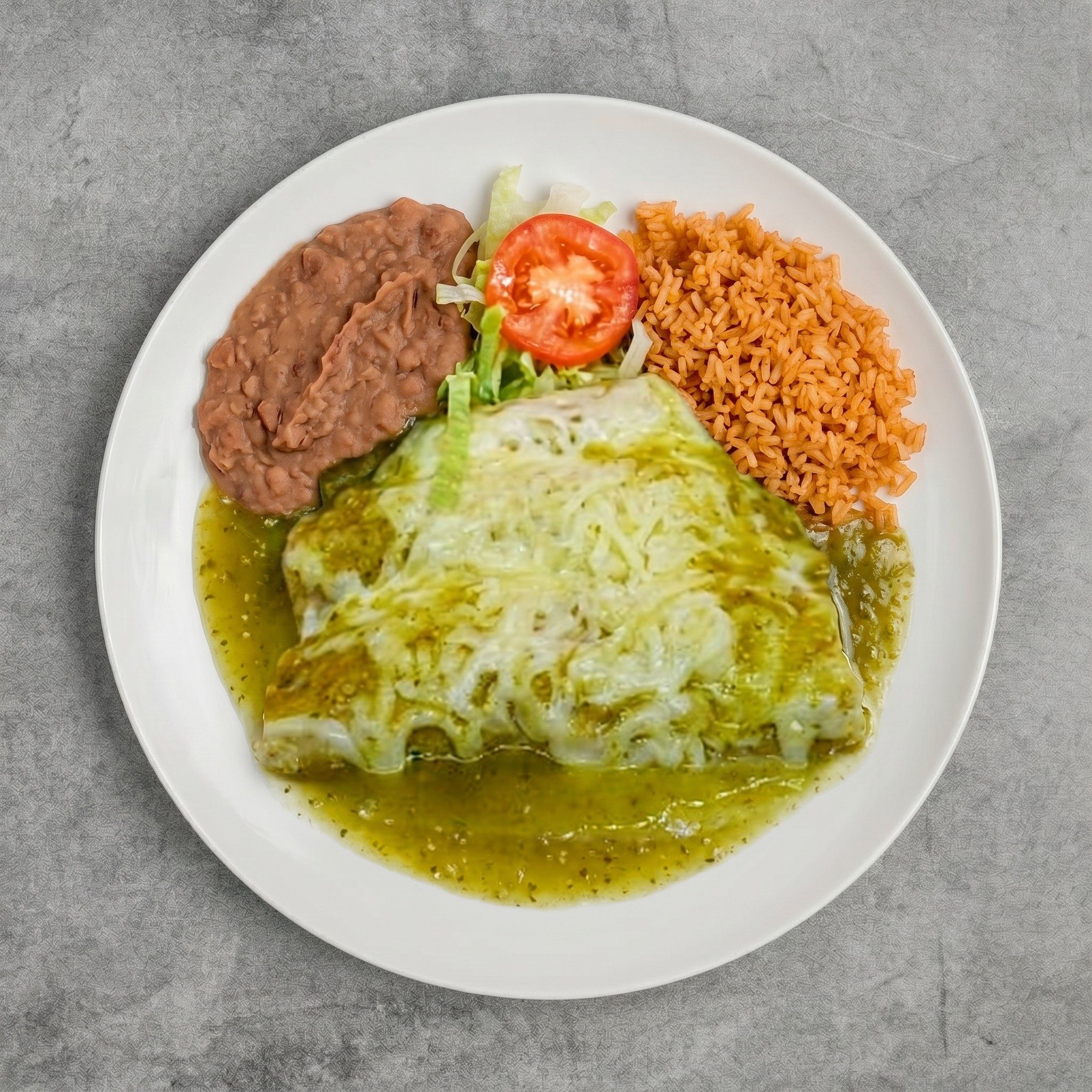 Enchiladas Verdes.