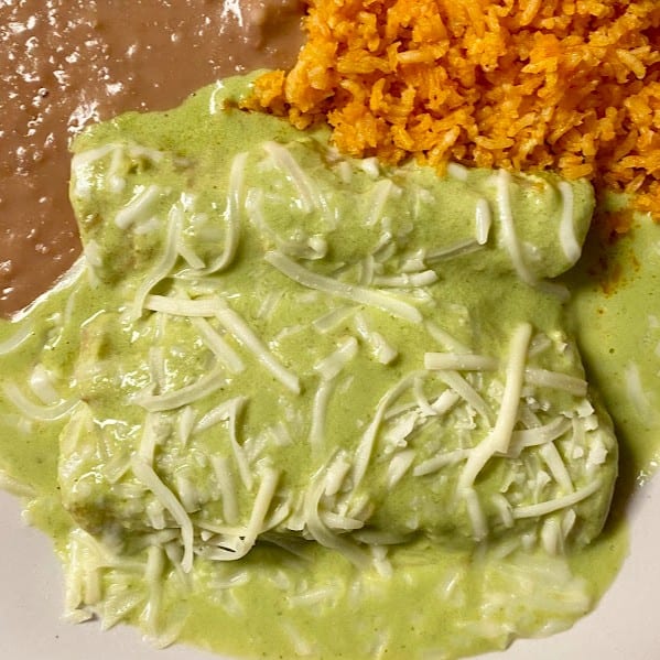 Enchiladas Suizas.
