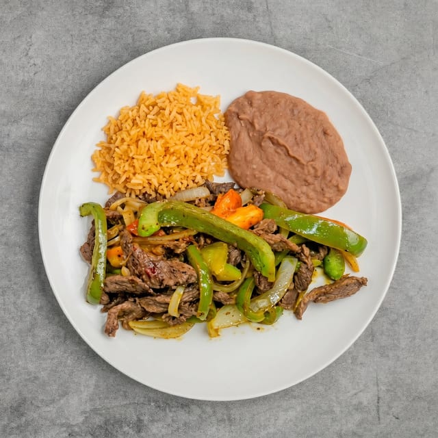 Fajitas De Res.
