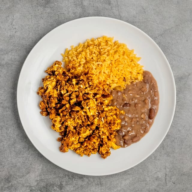 Huevos Revueltos Con Chorizo.