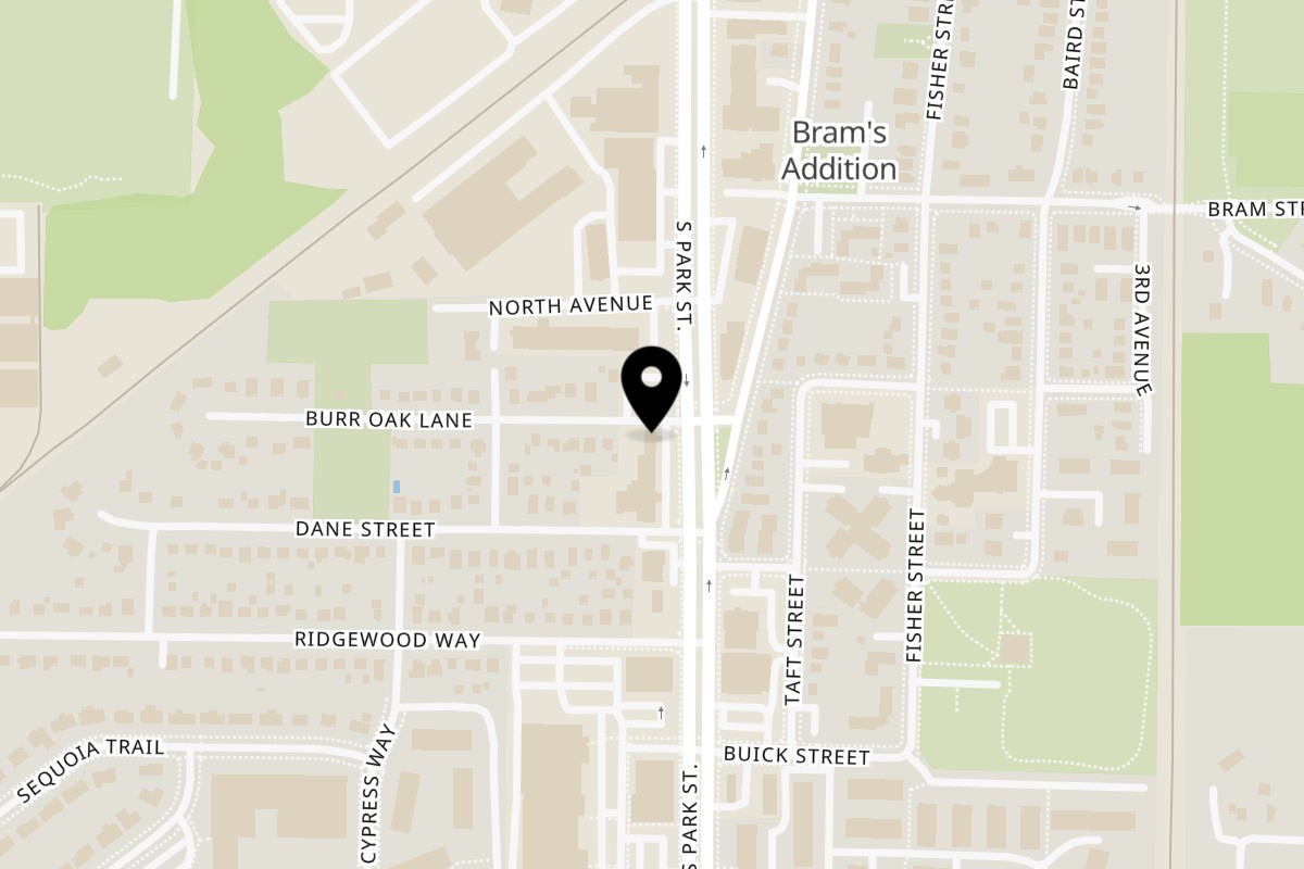 Map showing the location of El Pastor Mexican Restaurant & Catering on 2010 S Park St in Madison
